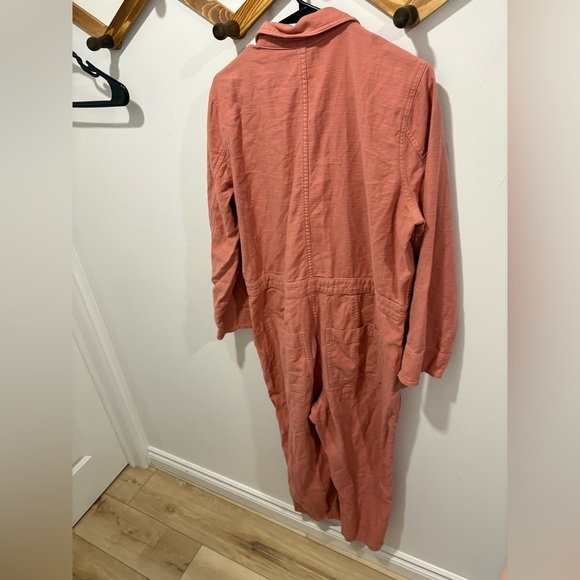Like new- MADEWELL 100% Cotton- ZIPPER JUMPSUIT - XL - Picture 4 of 9